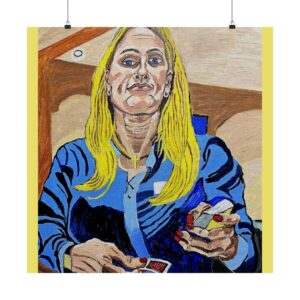 "The Dealer's Tell" Poker Art Poster – Premium Giclée Matte Print by Stanley Grandon | Archival Museum-Grade Casino Wall Decor