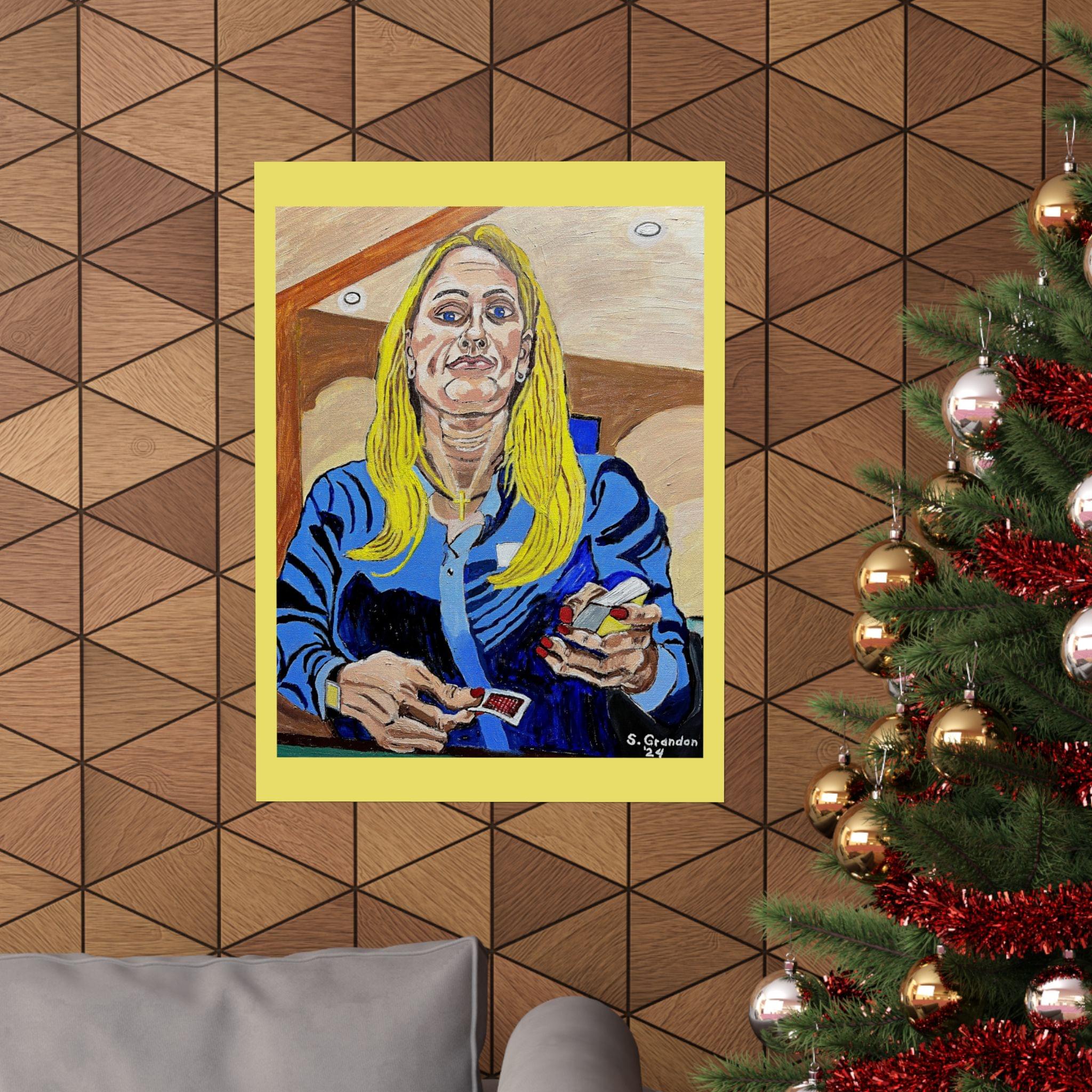 "The Dealer's Tell" Poker Art Poster – Premium Giclée Matte Print by Stanley Grandon | Archival Museum-Grade Casino Wall Decor - Image 28
