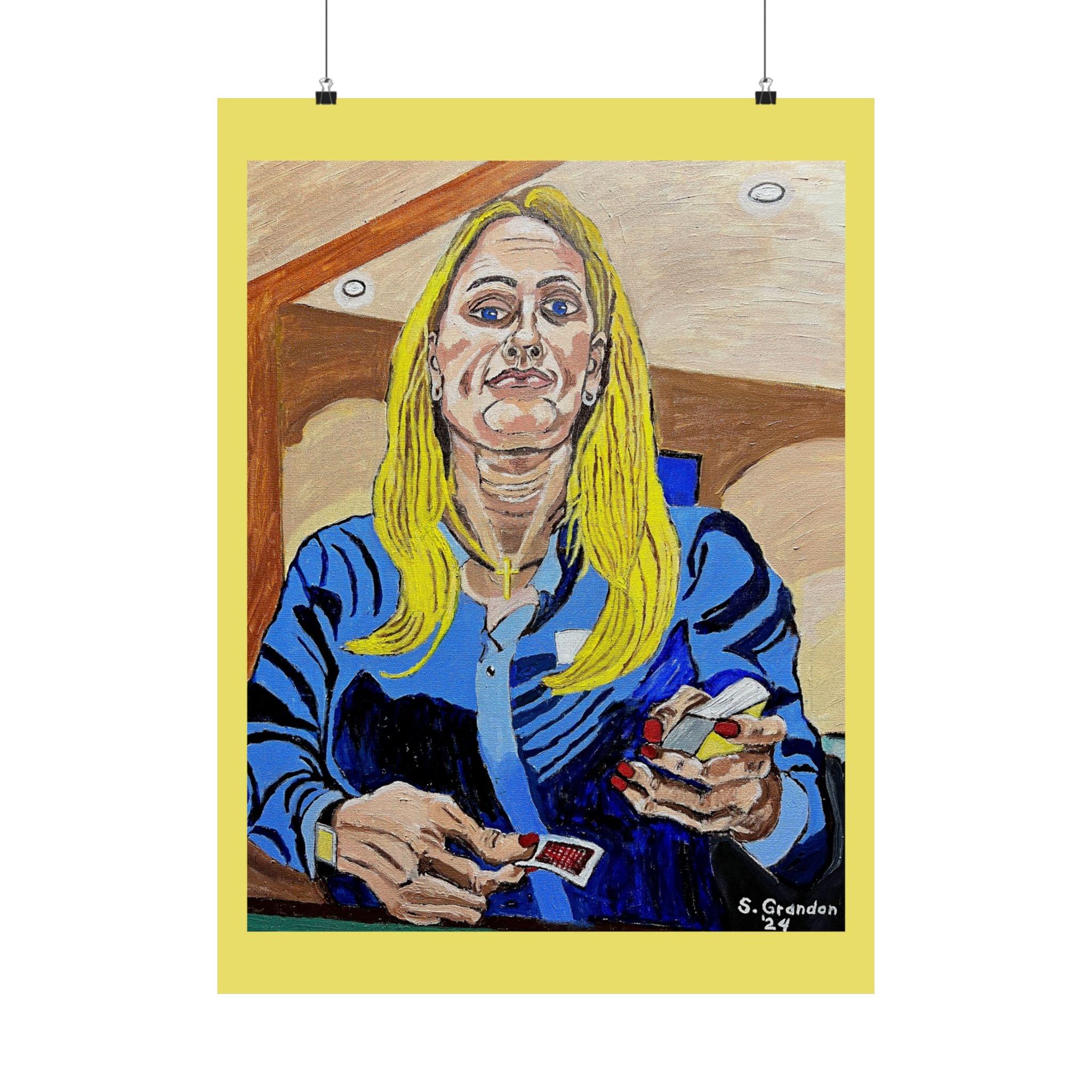 "The Dealer's Tell" Poker Art Poster – Premium Giclée Matte Print by Stanley Grandon | Archival Museum-Grade Casino Wall Decor - Image 25