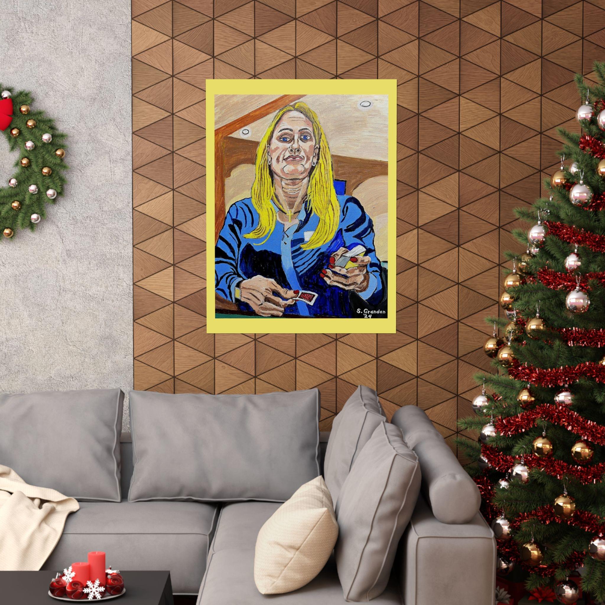 "The Dealer's Tell" Poker Art Poster – Premium Giclée Matte Print by Stanley Grandon | Archival Museum-Grade Casino Wall Decor - Image 24