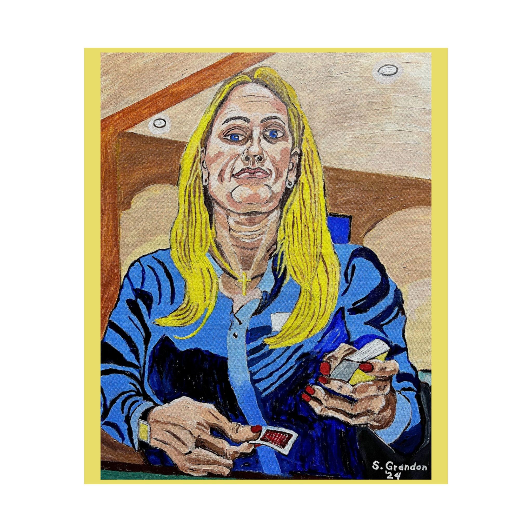 "The Dealer's Tell" Poker Art Poster – Premium Giclée Matte Print by Stanley Grandon | Archival Museum-Grade Casino Wall Decor - Image 14