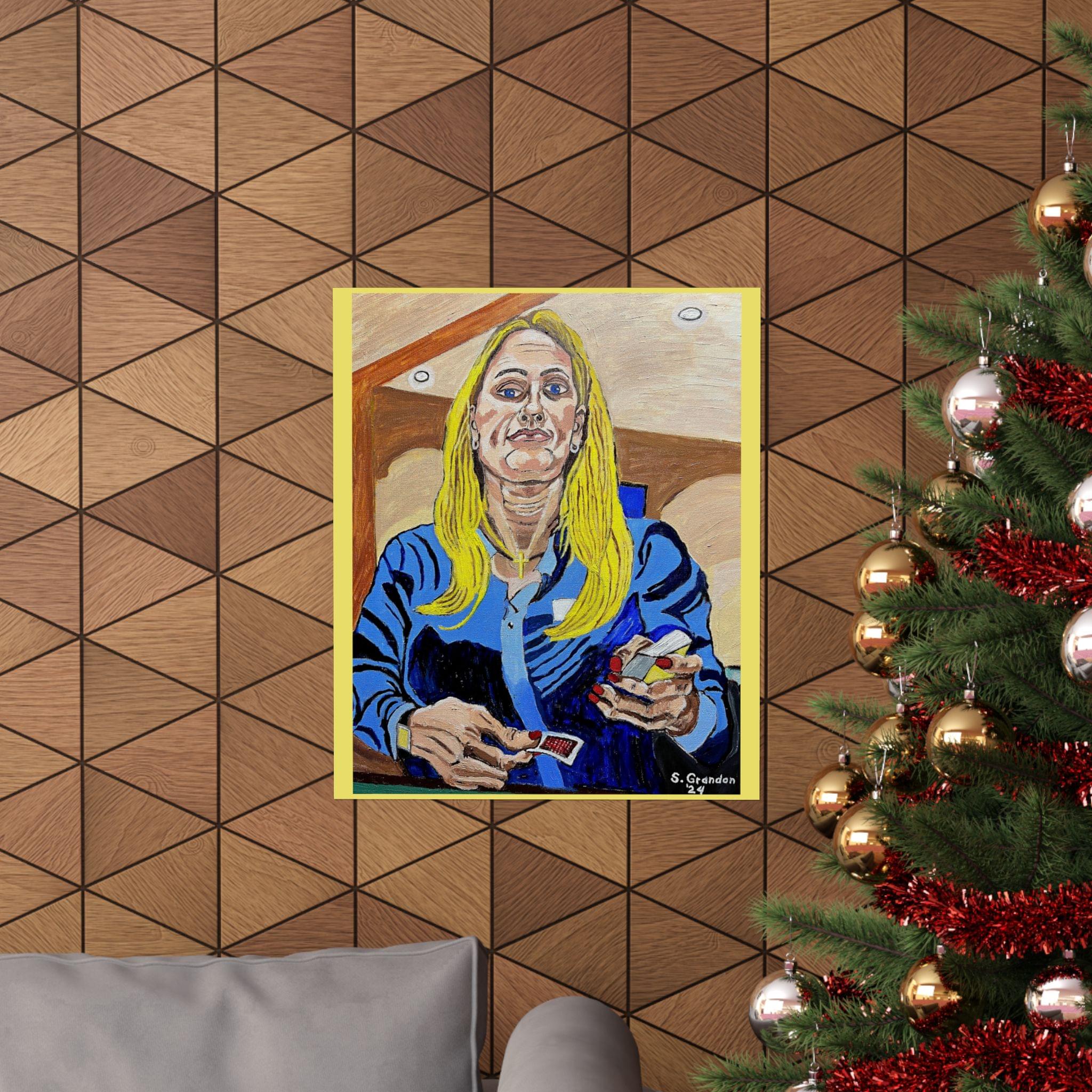 "The Dealer's Tell" Poker Art Poster – Premium Giclée Matte Print by Stanley Grandon | Archival Museum-Grade Casino Wall Decor - Image 16