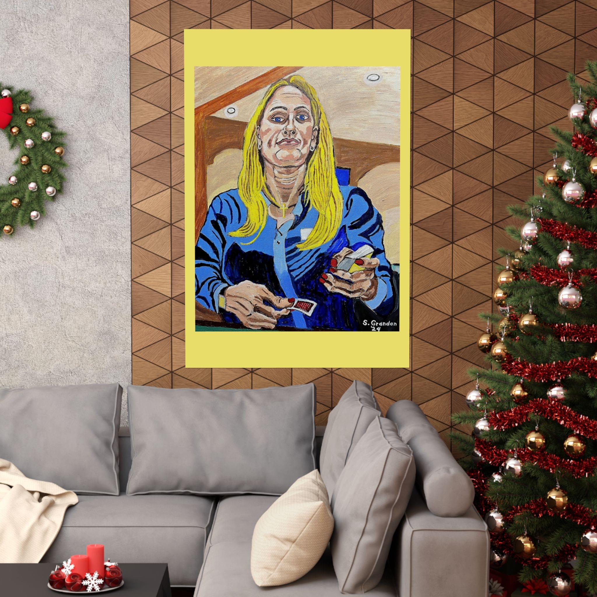 "The Dealer's Tell" Poker Art Poster – Premium Giclée Matte Print by Stanley Grandon | Archival Museum-Grade Casino Wall Decor - Image 20