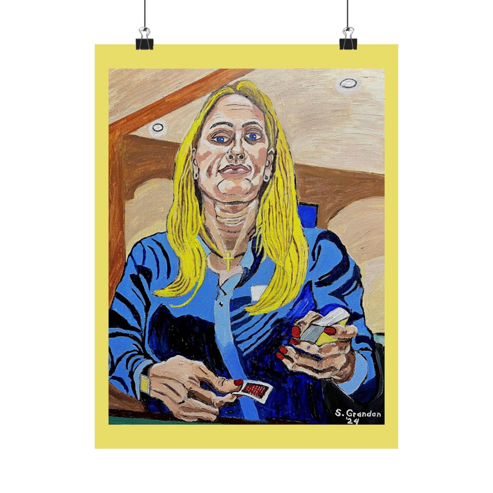 "The Dealer's Tell" Poker Art Poster – Premium Giclée Matte Print by Stanley Grandon | Archival Museum-Grade Casino Wall Decor - Image 5